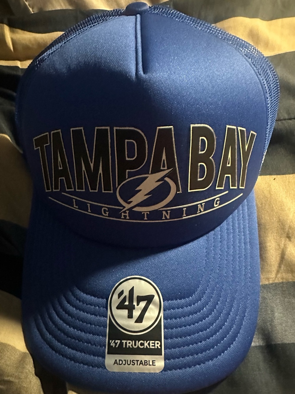 47 Tampa Bay Lightning Blue Trucker Hat